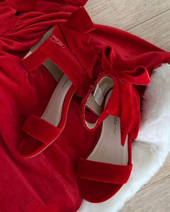 Charlotte Sandal-Red