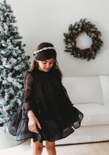 Load image into Gallery viewer, Black Organza Dress
