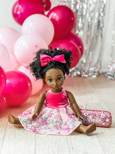 Load image into Gallery viewer, “Let’s Go Party” Doll Dress
