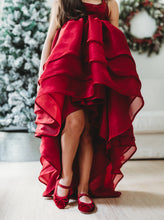 Load image into Gallery viewer, Red Organza Hi-Lo
