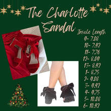 Load image into Gallery viewer, Charlotte Sandal-Black
