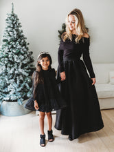 Load image into Gallery viewer, Black Organza Dress
