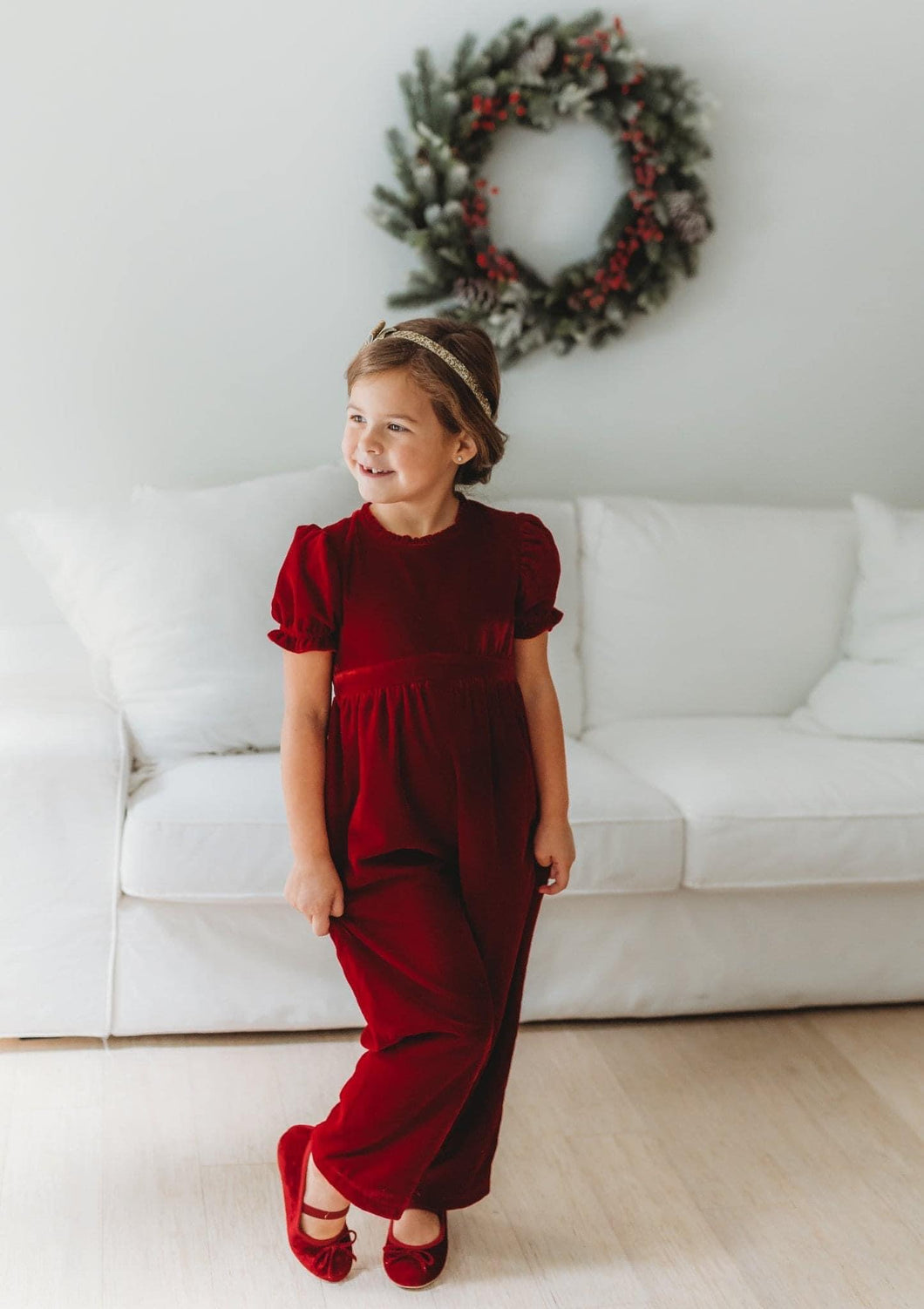 Luxe Velvet Romper