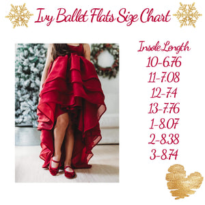 Red Ivy Ballet Flats