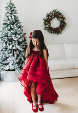 Load image into Gallery viewer, Red Organza Hi-Lo
