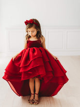 Load image into Gallery viewer, Red Organza Hi-Lo
